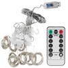 3x3 m Copper USB Wire Curtain Light String for Home