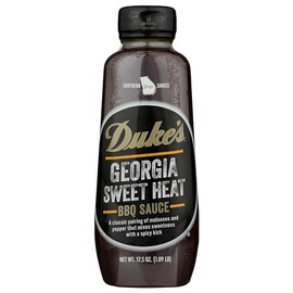 Duke's Georgia Sweet Heat BBQ Sauce, No High Fructose Corn Syrup, 17.5 Ounces (Pack Of 6)