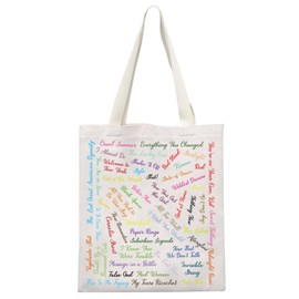 Zuo Bao Singer Song Inspired Tote Bag Album Songs Gift Music Concert Fans Gift (Songs)