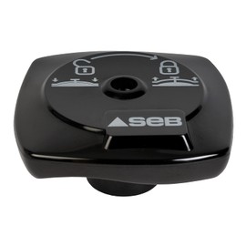 Seb Knob, Black, 12.7 x 5 x 5.08
