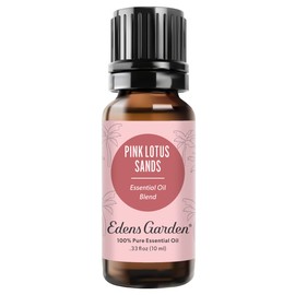 Edens Garden Pink Lotus Sands Essential Oil Blend- 100% Pure Premium Grade, Undiluted, Natural, Therapeutic, Aromatherapy, The Best for Diffusing, Skin, Candle, Laundry 10 ml (.33 fl oz)