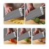 Stainless Steel Crinkle Cutter - Wavy Vegetable & Fruit Knife
