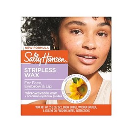 Sally Hansen Wax Kit Stripless Wax For Face, Eyebrow & Lip 1.2 oz (Pack of 1)