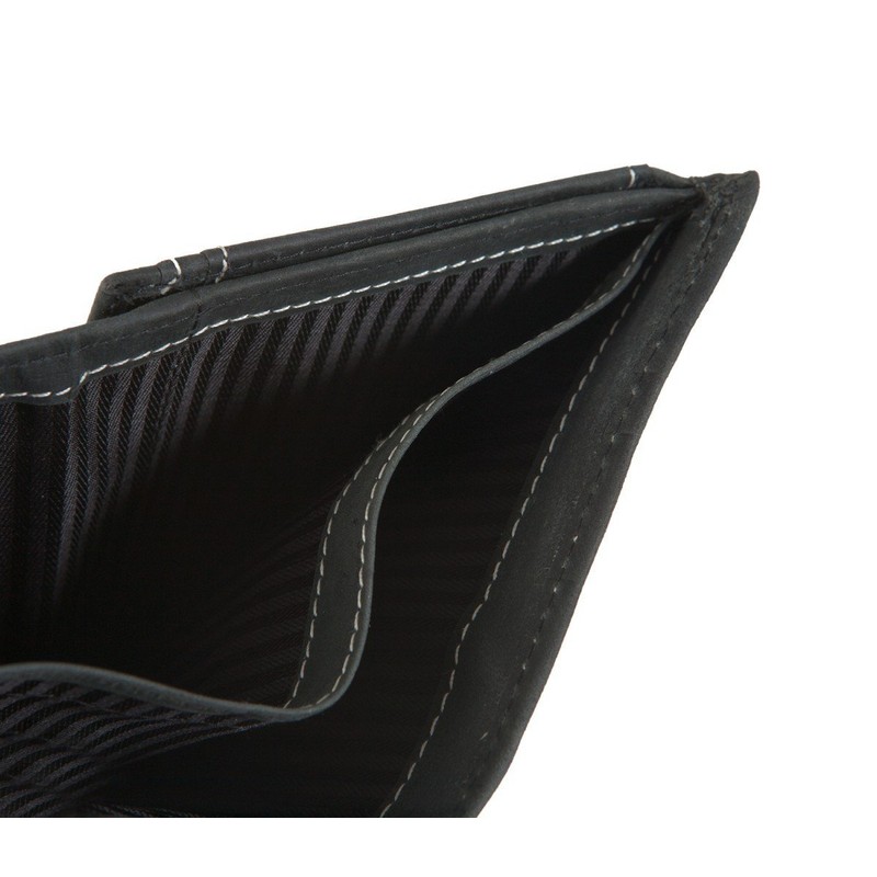 H.I.S Men's Wallet Purse W 34/1653 Black