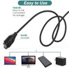 E ECSEM Charging Cable Compatible for Garmin Lily 2 Active