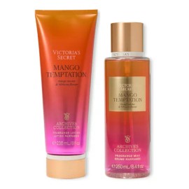 Set Victoria's Secret Mango Temptation Crema Y Body Loción