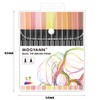 Mogyann Skin Tone Markers, 12 Pack Dual Brush Pens for