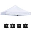 Ontheway 10' x 10' Replacement Canopy Top for EZ Pop