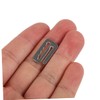 WOONEKY Salon Cape Buckles 12 Pack Replacement Hooks Barber Snap
