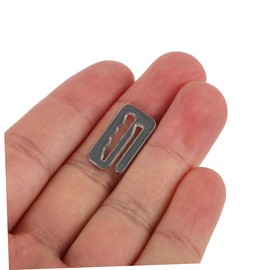 WOONEKY Salon Cape Buckles 12 Pack Replacement Hooks Barber Snap Design for Hairdressers