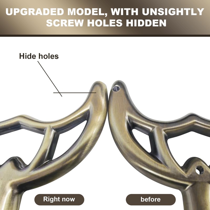 VIDABTE Ceiling Fan Blades Arm 7740200 -Hidden Screw Hole -Antique