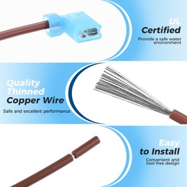 RV Water Heater Thermal Cutoff with Thermostat Assembly Kit Compatible with Atwood 91447 93866, Replace Model # GCH6-4E, GCH6-6E, G6A-7E, G6A-8E, GC6AA-9E, GCH10A-2E, G610-3E, GH610-3E, XT Series