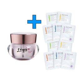 Louisell Hauteella Cream 50g + 10 mask packs Wrinkle, whitening, lifting, elasticity, water glow care / 루이셀 오뜨엘라 크림 50g+마스크팩 10매 주름, 미백, 리프팅, 탄력, 물광 케어
