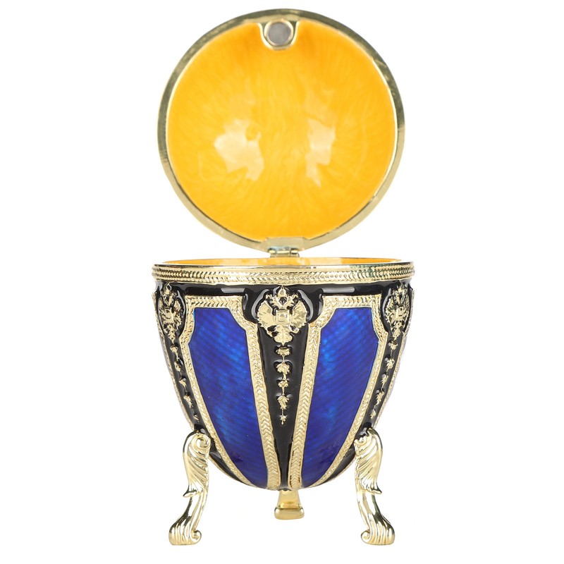 Egg Trinket Box Exquisite Jewelry Ring Holder Storage Box Home