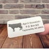Custom Stickers, Cow Return Address Labels, Address Stickers, Several Designs,