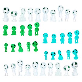 YOUDALIS 20 Stück Baum Elfen Puppe, Miniatur Leuchtende Baum Elfen Figuren, Waldgeister Leuchtende Gartendeko für Innen Außen Home Garden Micro Landschaft Deko