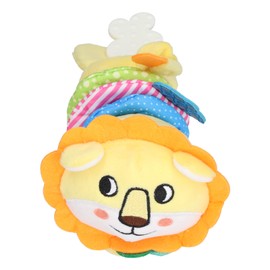 Baby Soft Plush Hand Rattle Animal Plush Doll Hand Grip Toys Squeaker Sticks for Baby Girls Boys1#