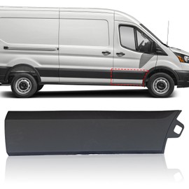 APASQRO Front Right Side Sliding Door Body Molding Trim for Transit 150 250 350 HD 2015-2019 Cargo Van Lower Panel Cover Accessories, Passenger Side, 1PC