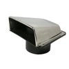 flanged cowl ventilator, 125x145x50mm