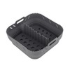 Square Air Fryer Silicone Baking Pan with Silicone Mat Air