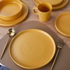 Stone Lain Cleo Modern Stoneware 32-Piece Dinnerware Set, Plates and