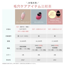 Yarman MS71P Facial Beauty Device Mise Cleanse Lift Plus Facial Cleansing Brush, EMS MS71P Pink