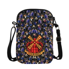 VAMSII Broadway Moulin-R Inspired Crossbody Bag Musical Lover Gift Broadway Musical gift (MOULIN R CB)