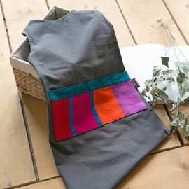 Origo shoulder apron mojito gray / 오리고 숄더 앞치마 모히또 그레이