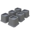 Whynonap Bed Risers 3 Inch Heavy Duty Bed Elevators, Set