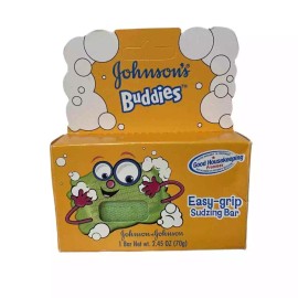 JOHNSON'S Lot Of 3 Johnson’s Kids Buddies Easy Grip Sudzing Bar Bath Soap NEW Discontinued