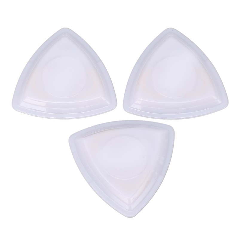 3 Pcs LED Guitar Pick White Green Purple Light Up