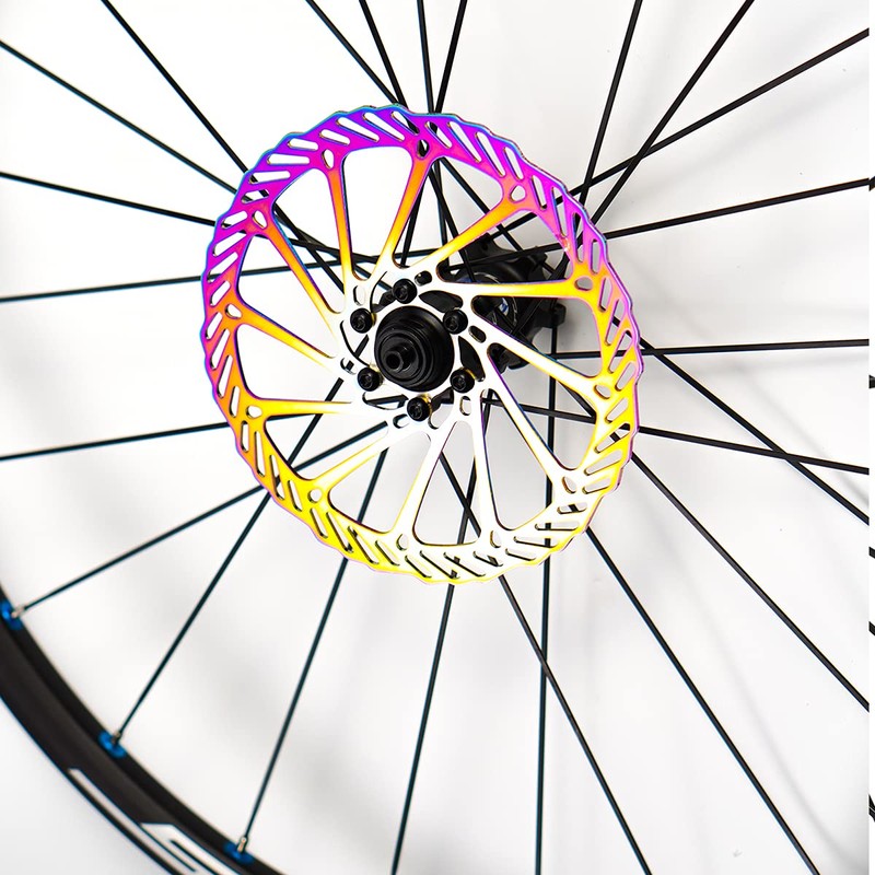 Chooee 180mm Bike Disc Brake Rotor，MTB Brake Rotor 180mm With