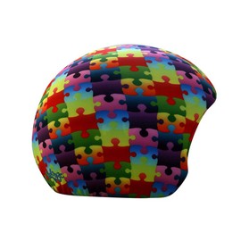 COOLCASC COLOUR PUZZLE Multisport Helmet Cover