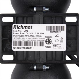Metal 2-Pin Plug Richmat HJM2 Massage Motor for Adjustable Bed Bases Vibration Motor Works for Head and Foot