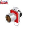 CNLINKO BD-24 24-Pin Industrial Waterproof Plug, IP68 Bullet Plug, Carbide