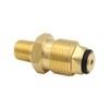 Hooshing Soft Nose POL Propane Gas Fitting with 1/4" NPT