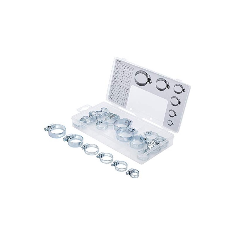 BGS Diy 88182 | Hose Clamp Assortment | 25 pcs.