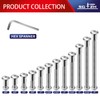 5/16-18 x 1/2" 10Pcs Flat Head Hex Socket Cap Screws