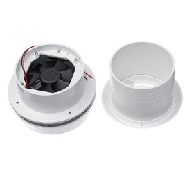 MACHSWON Exhaust Cooling Fan - Car 12V RV Motorhome Roof Vent Ventilation Cooling Exhaust Fan Noiseless Energy-saving for Homes Trailer Travel Caravan