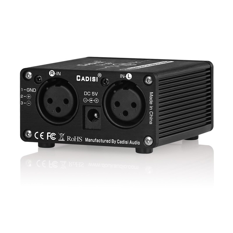 Nobsound U5 Mini XLR 4.4mm Headset Full Balance Headphone Amplifier