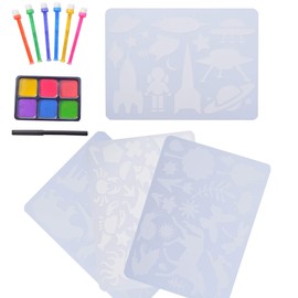 Buddy & Barney | Stencil Dabbers Activity Book Kit | with Ink Dabbers, 32pg Instruction Book, Ink Pads | Great Stencil Kit for Kids Children BB142