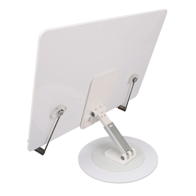 Book Reading Stand Foldable 360 Degree Rotating Book Stand Acrylic