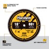 Hardwin 10-Inch 80-Tooth ATB Saw Blade, Carbide-Tipped 5/8 Arbor, Precision