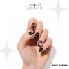 Adora Couture Semi Cured Gel Nail Strips |20pcs Glitter Velvet