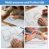 8 Pack Plastic Protractor,Math Protractors Clear 180 Degrees,Transparent Protractor for