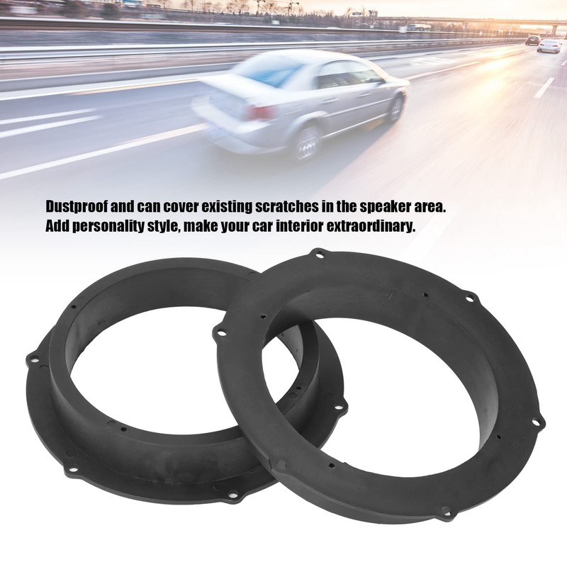 Audio Speaker Spacers, 2 Piece Car Door Audio Speaker Adapter