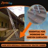 Xtenda-Leg® Ladder Leveler - Rubber Feet, Perfect for Extension Ladders,