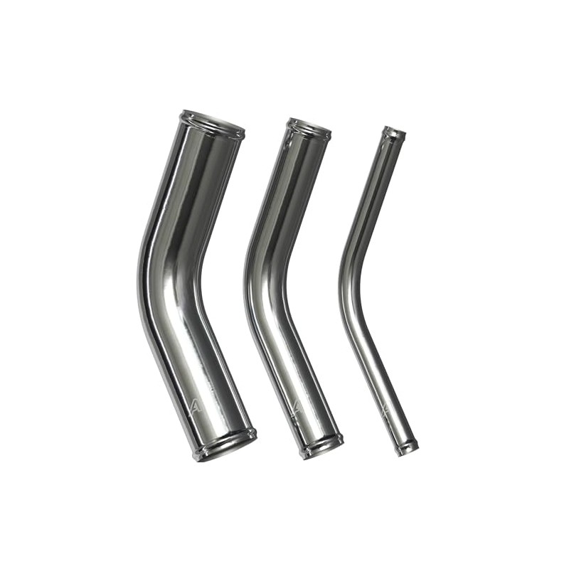 102mm (4 Inch) OD Aluminium Alloy 45 Degree Tube Bend