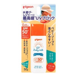 Pigeon UV Baby Milk Waterproof Sunscreen SPF50+ PA++++ 50g