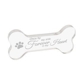 Pet Memorial Gifts for Dogs Tabletop Ornament Gifts for Women Men Friend Family Loss of Dog Sympathy Gifts for Women Men Dog Passing Away Gifts for Girls Boys Acrylic Desktop Sign Decor Gift